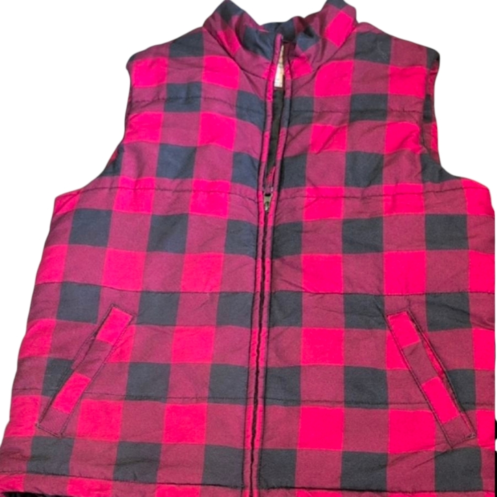 Weatherproof Vintage Red and Black Vest